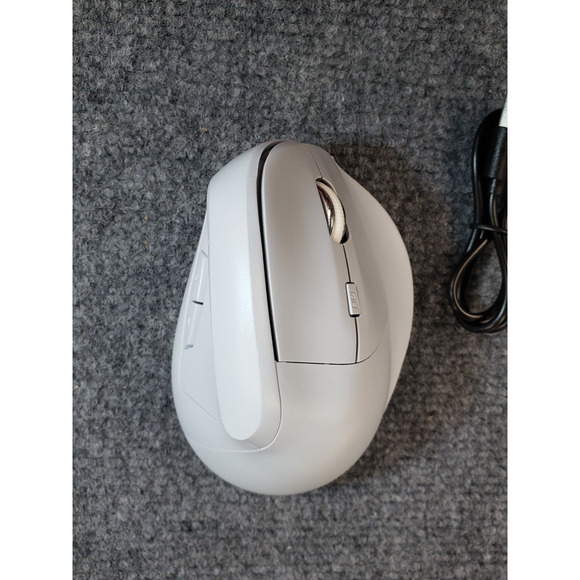 Ergonomic Mouse Bluetooth Wireless, Vertical Mouse Small Mouse w 6 Buttons Blue - Picture 8 of 11